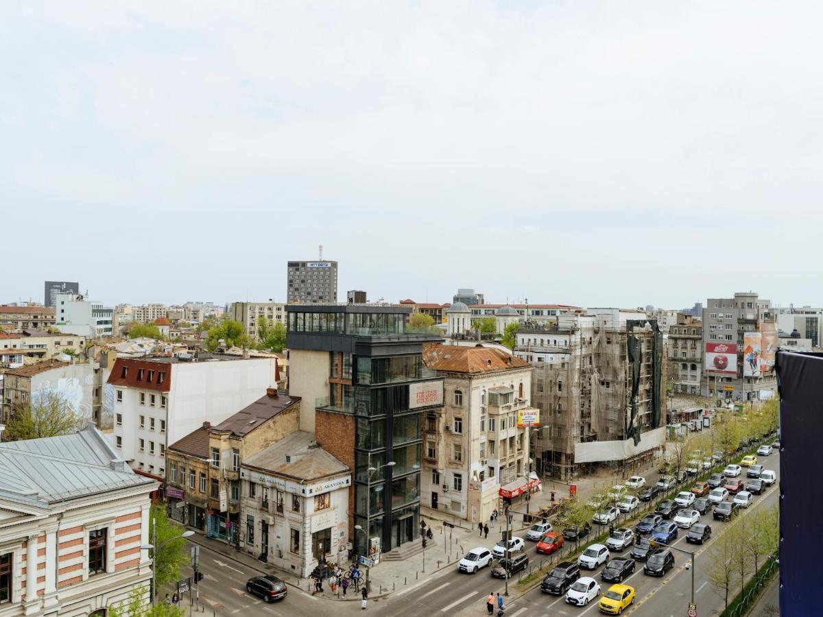 Sunny 2Br Flat - Top Location - Amazing Balcony Bukarest Kültér fotó